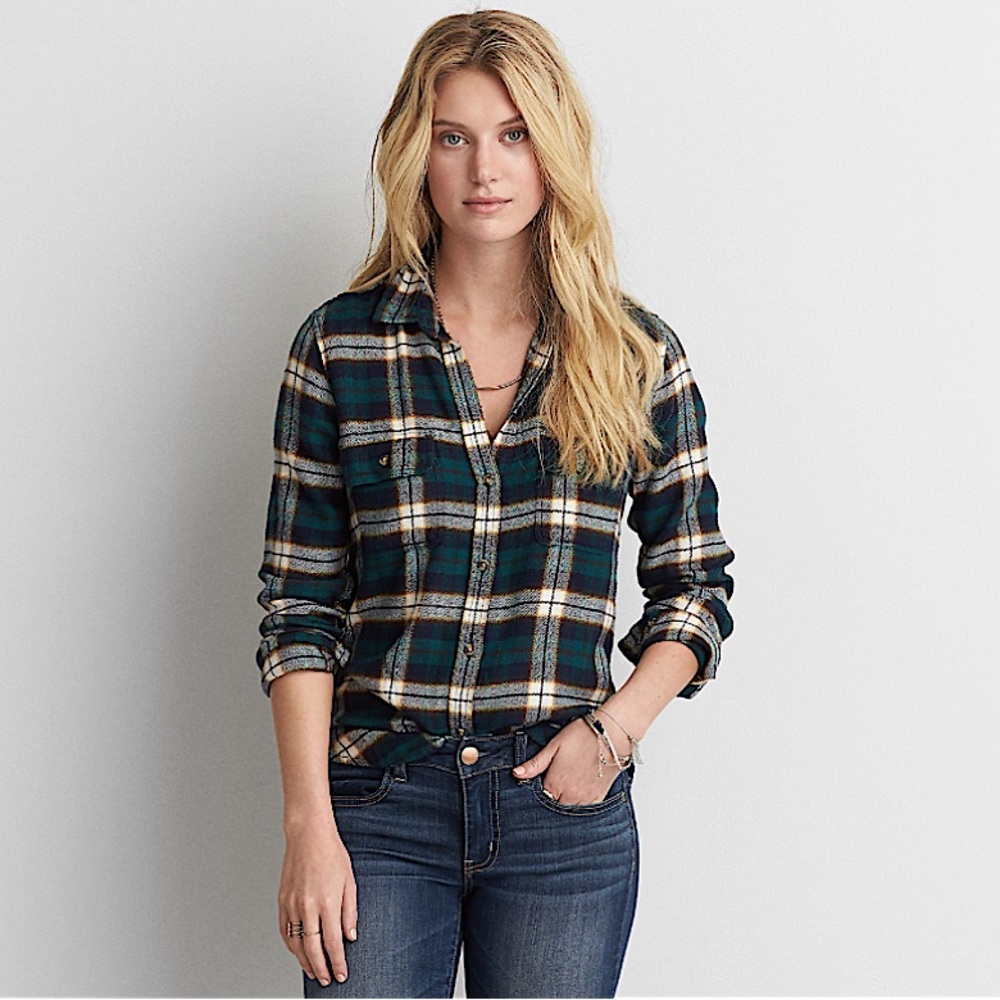 NWOT American Eagle – Ahh-mazingly Soft Flannel Shirt
